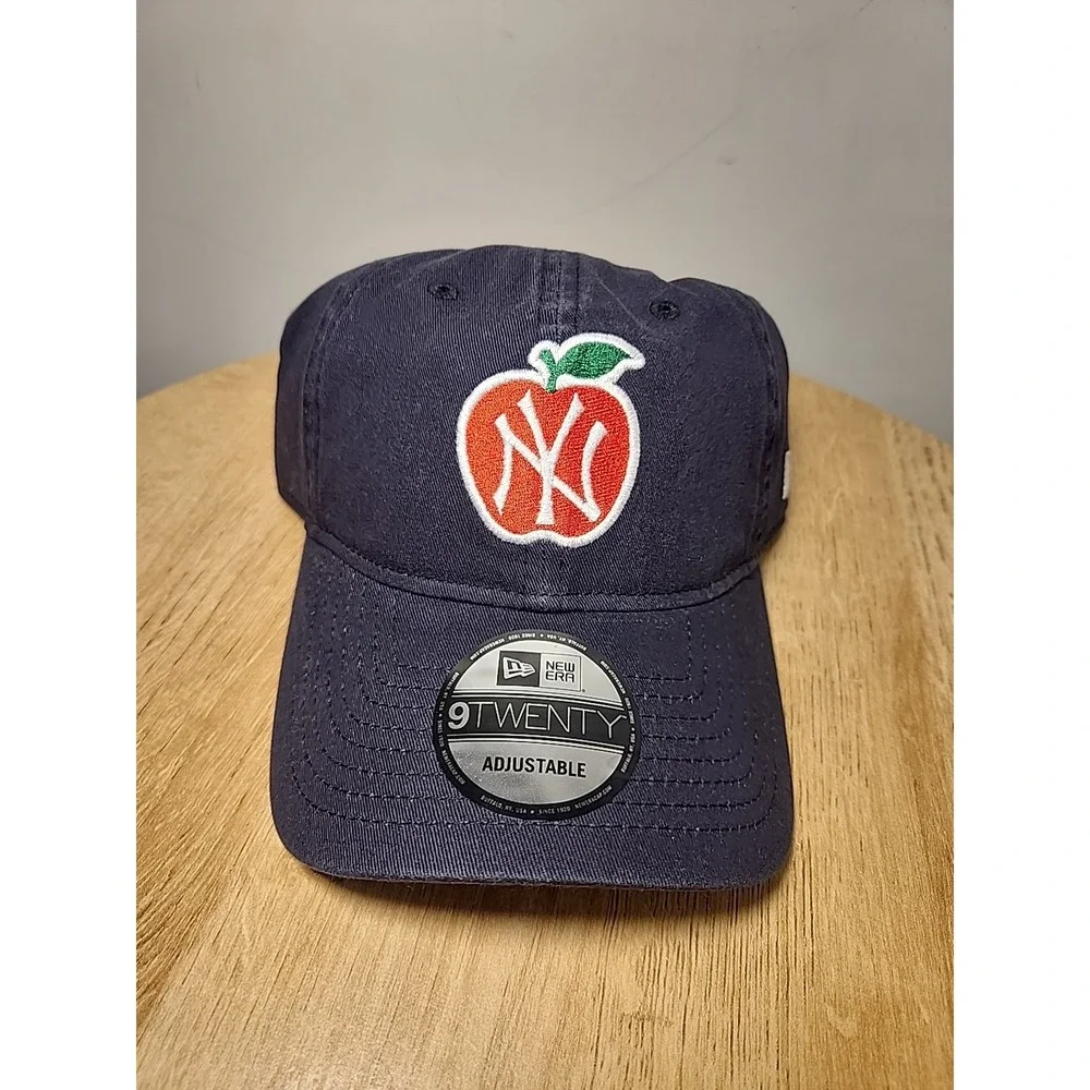 New‎ York Yankees New Era 9Twenty Navy Big Apple Logo Adjustable Dad Hat